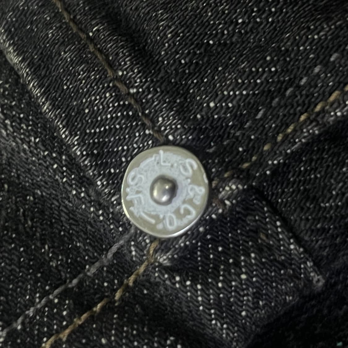 Levi's 업사이클링 믹스 텍스처 스트레이트 데님 상품이미지6