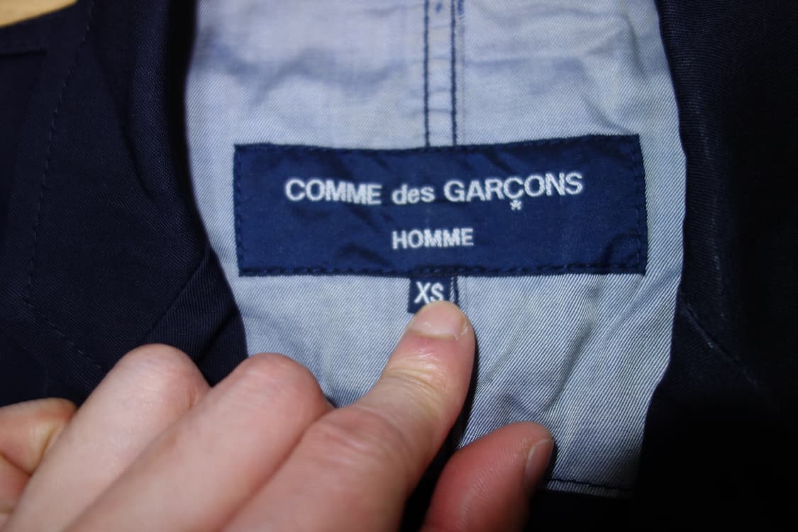 •꼼데가르송 옴므 네이비 블레이저 상품이미지5