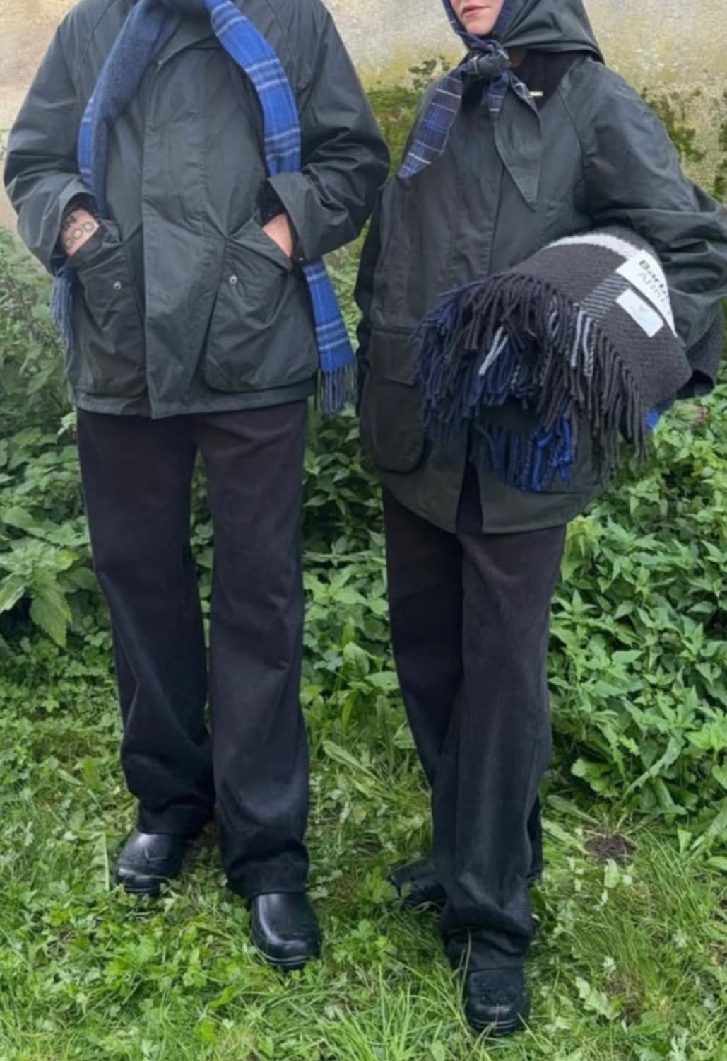 아르켓X바버 왁스 자켓 XS 상품이미지1