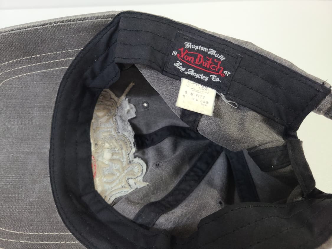 본더치 빈티지 그레이 워싱 모자 볼캡 상품이미지9