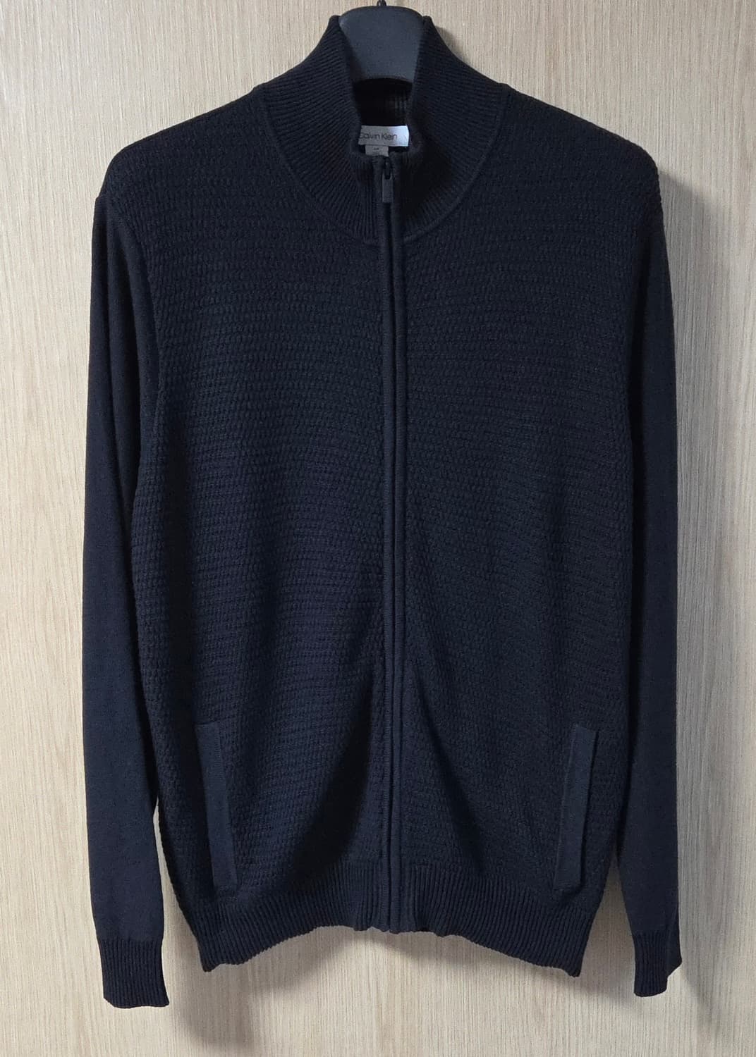 (착샷) 캘빈클라인 집업 니트 가디건 상품이미지1