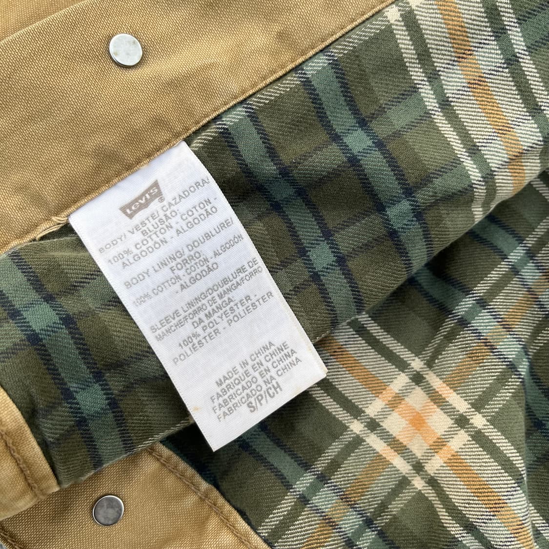 Vintage 90's Levi's Trucker Jacket 상품이미지5