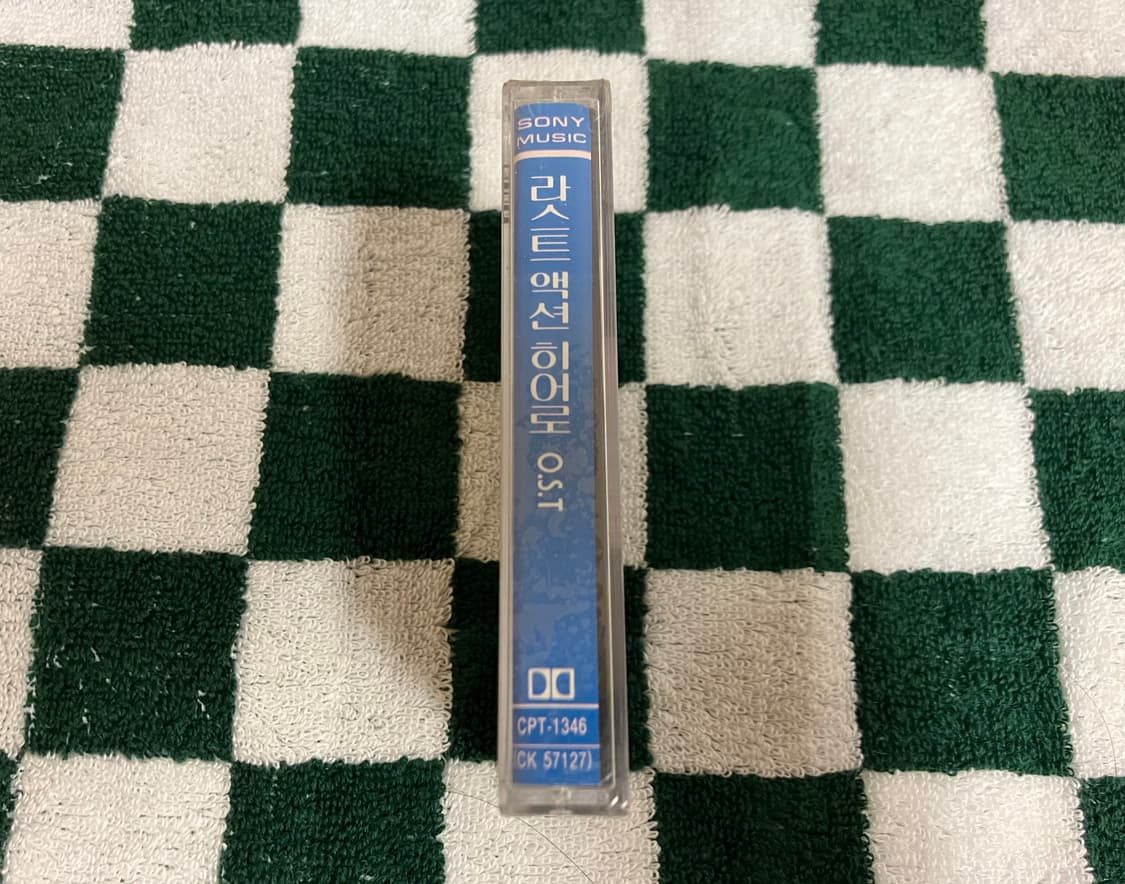 90년대 영화 마지막 액션 히어로 OST 영화음악 미개봉 카세트테이프 상품이미지2