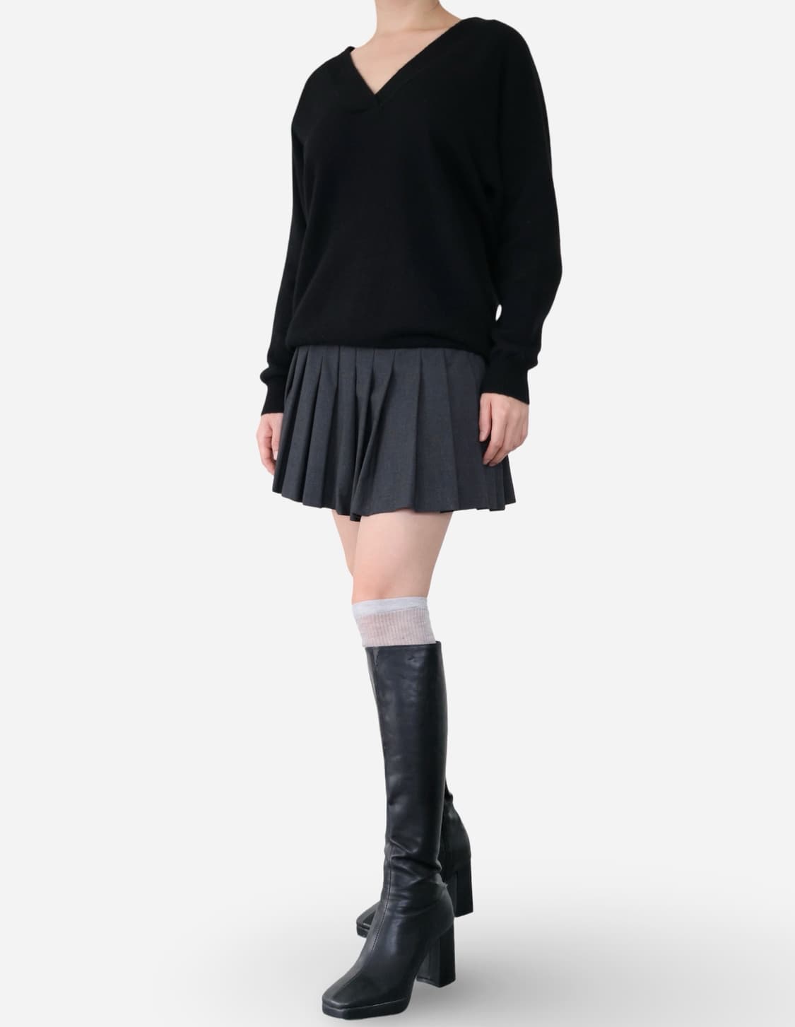 Fray I.D Cashmere V-neck Knit 상품이미지1