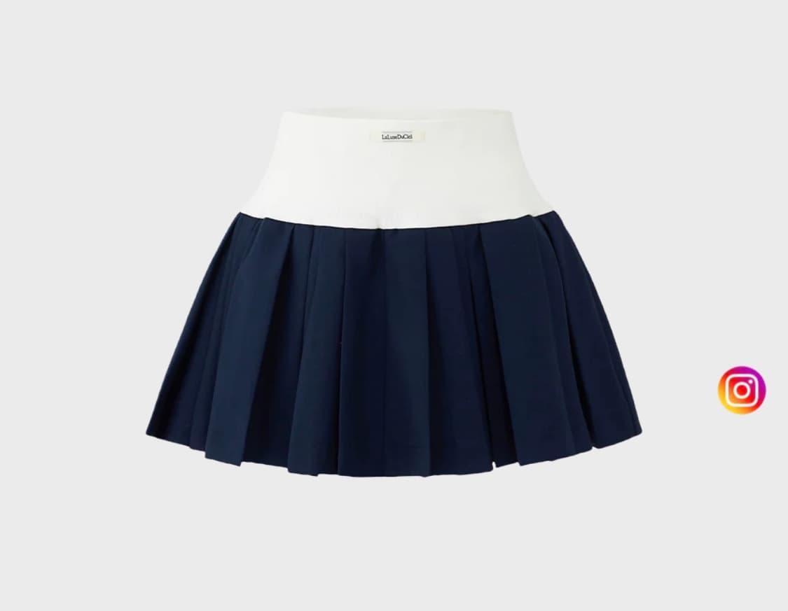 라루네듀시엘 플리츠 스커트 상품이미지2