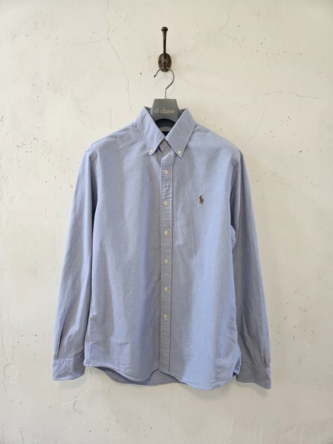 폴로 랄프로렌 클래식핏 옥스포드 셔츠 하늘색 M 상품이미지1