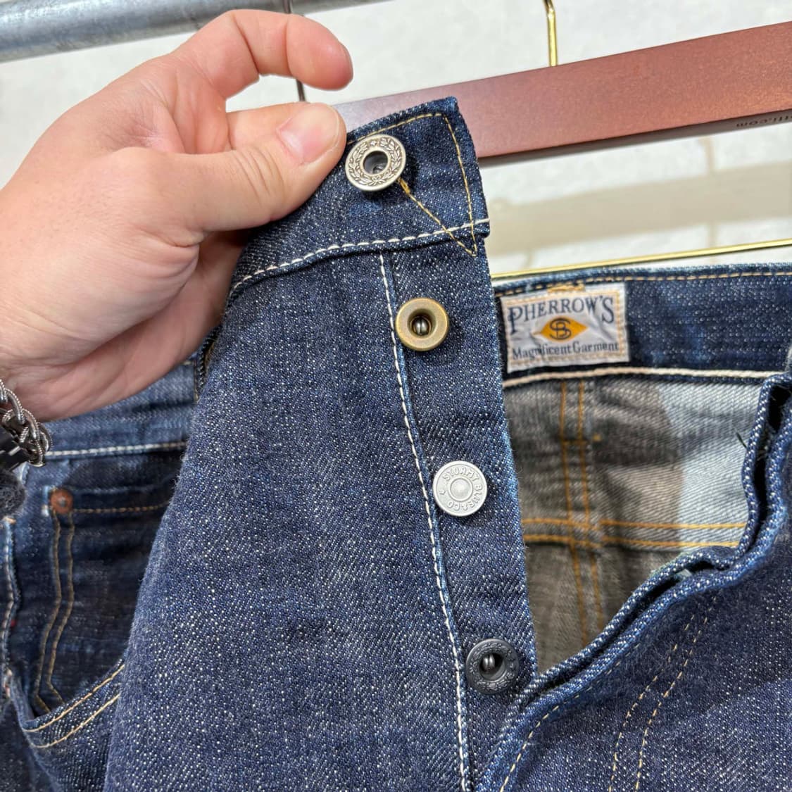 페로우즈 421 셀비지 데님팬츠 상품이미지4