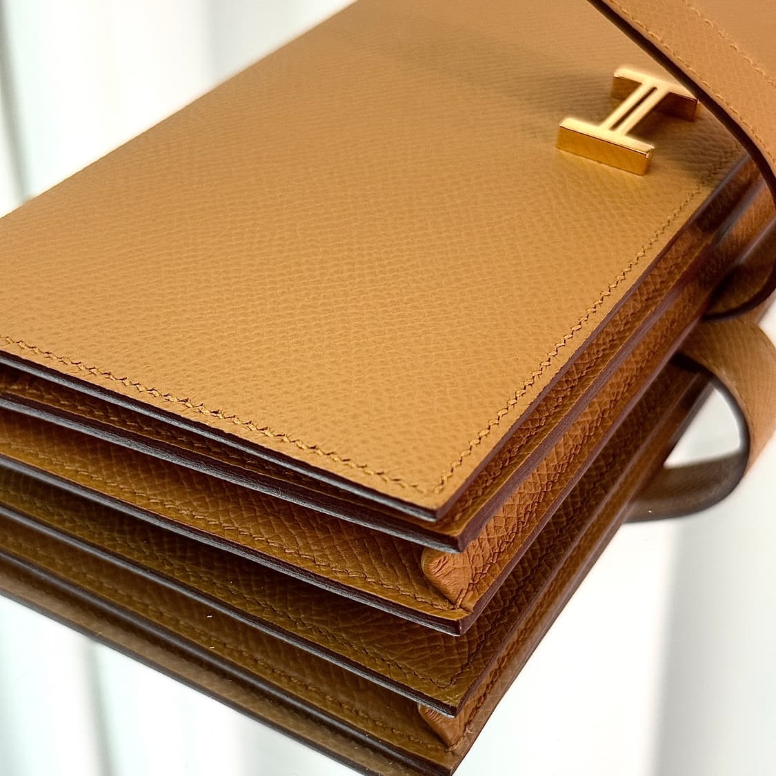 [정품] 에르메스 베안 장지갑 앱송 & 골드  상품이미지7