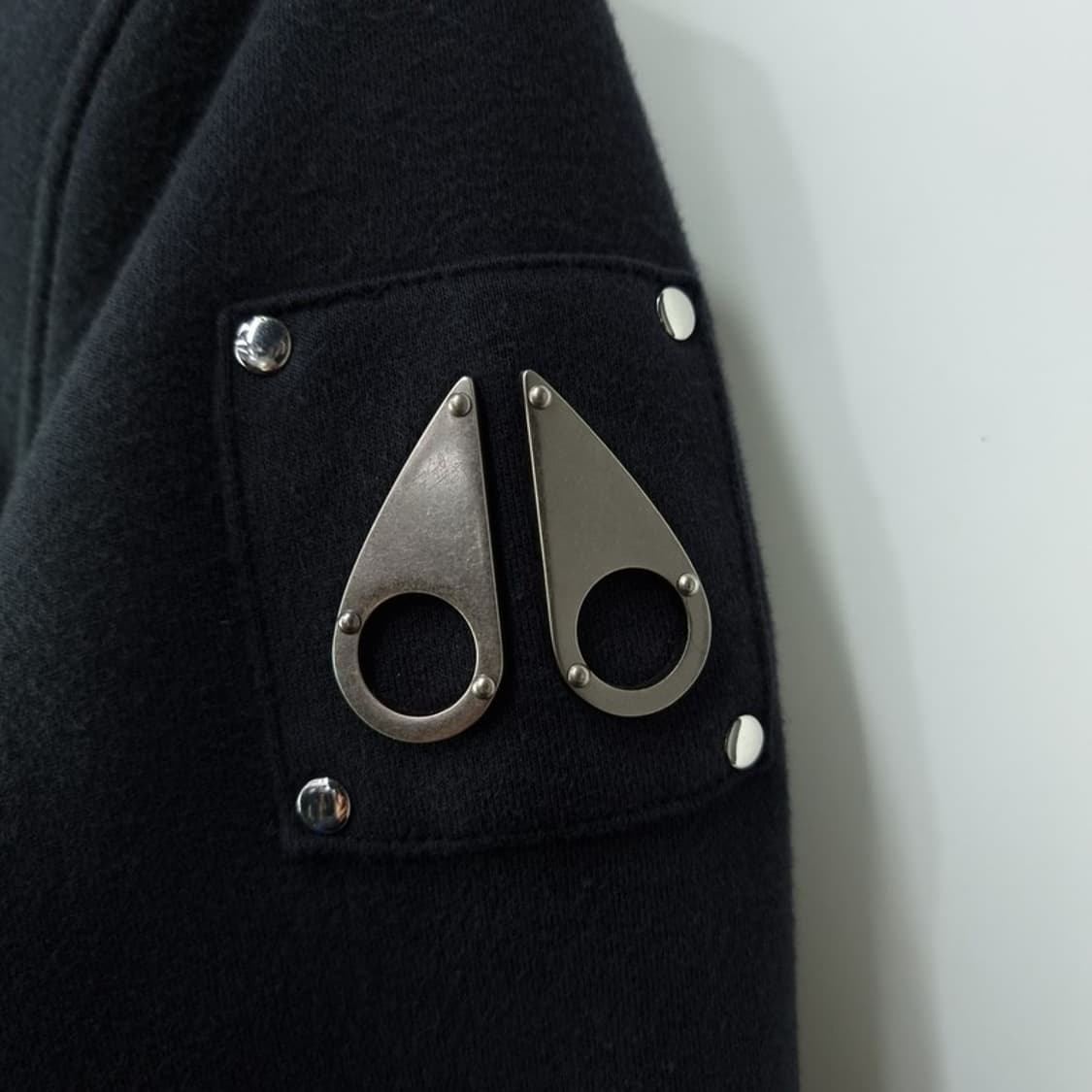 [무스너클] 버니스웨터 후드 집업 블랙 P01495 상품이미지6