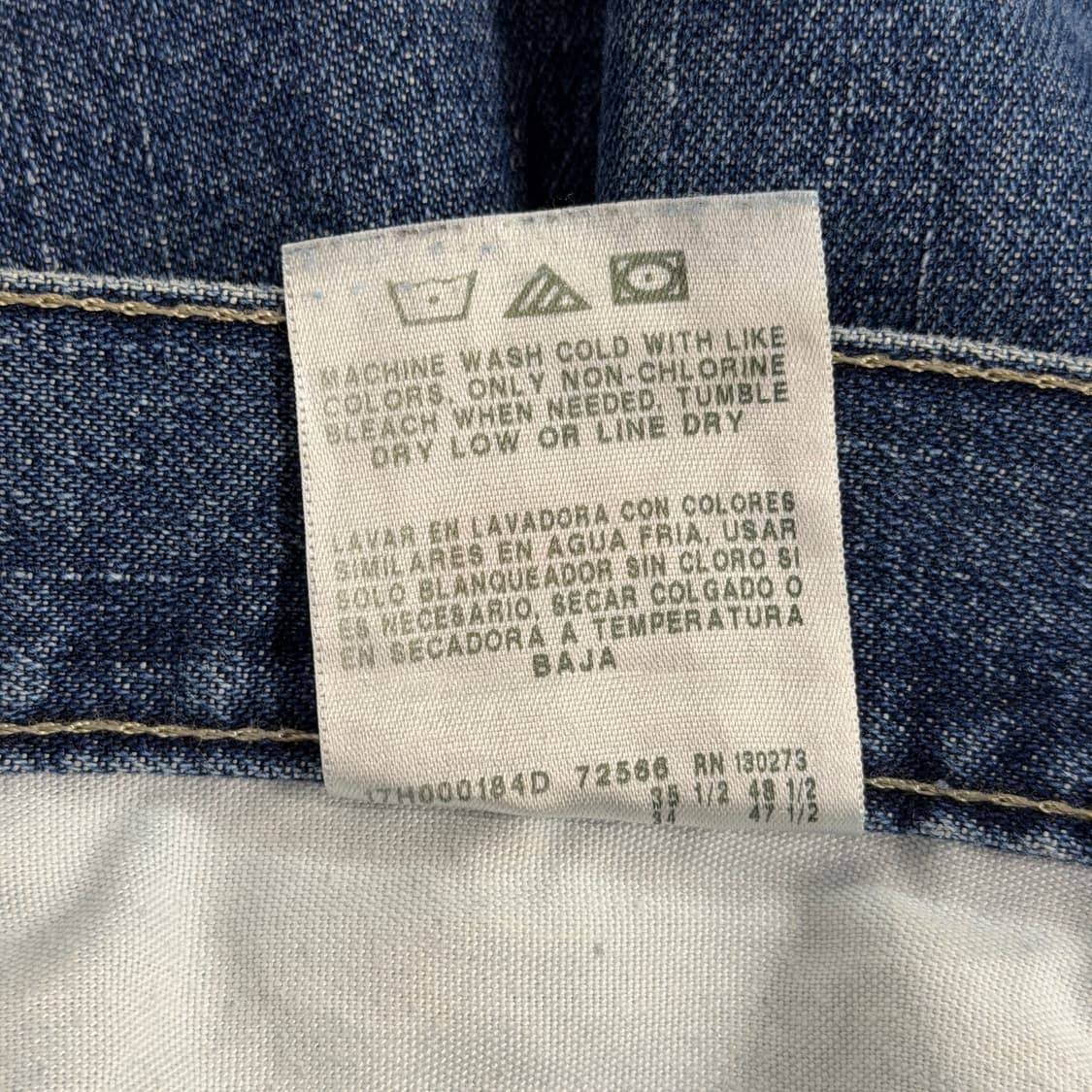 [34] 랭글러 카펜터 데님 청바지 상품이미지8