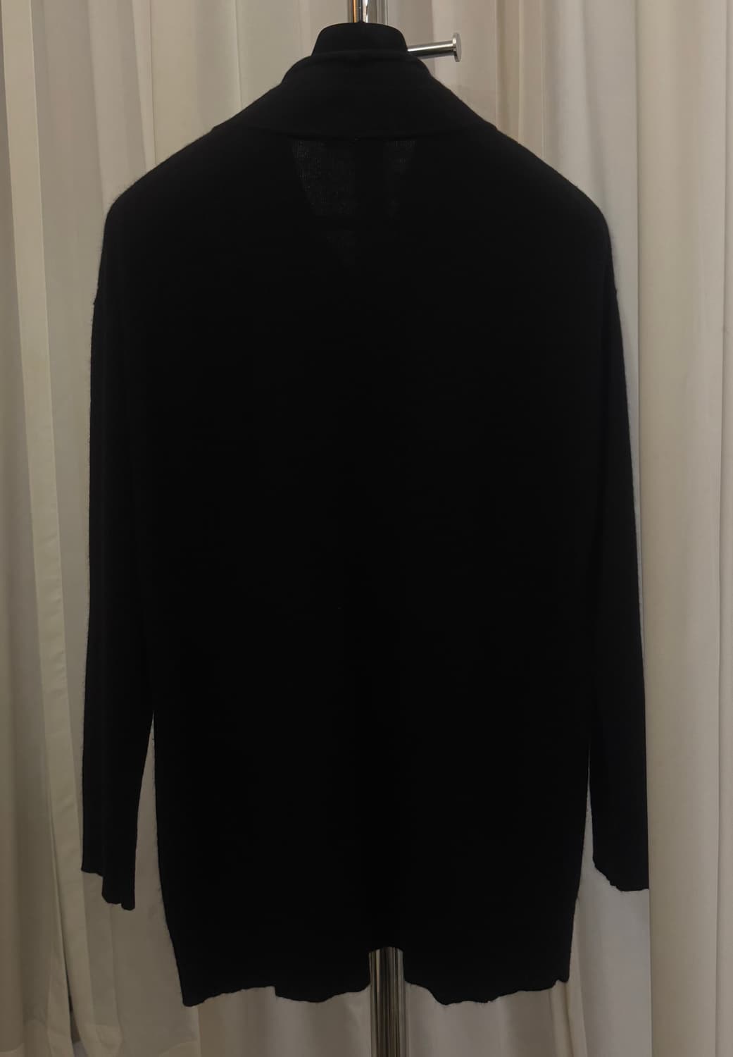 zucca 블랙 하프니트 집업 상품이미지4