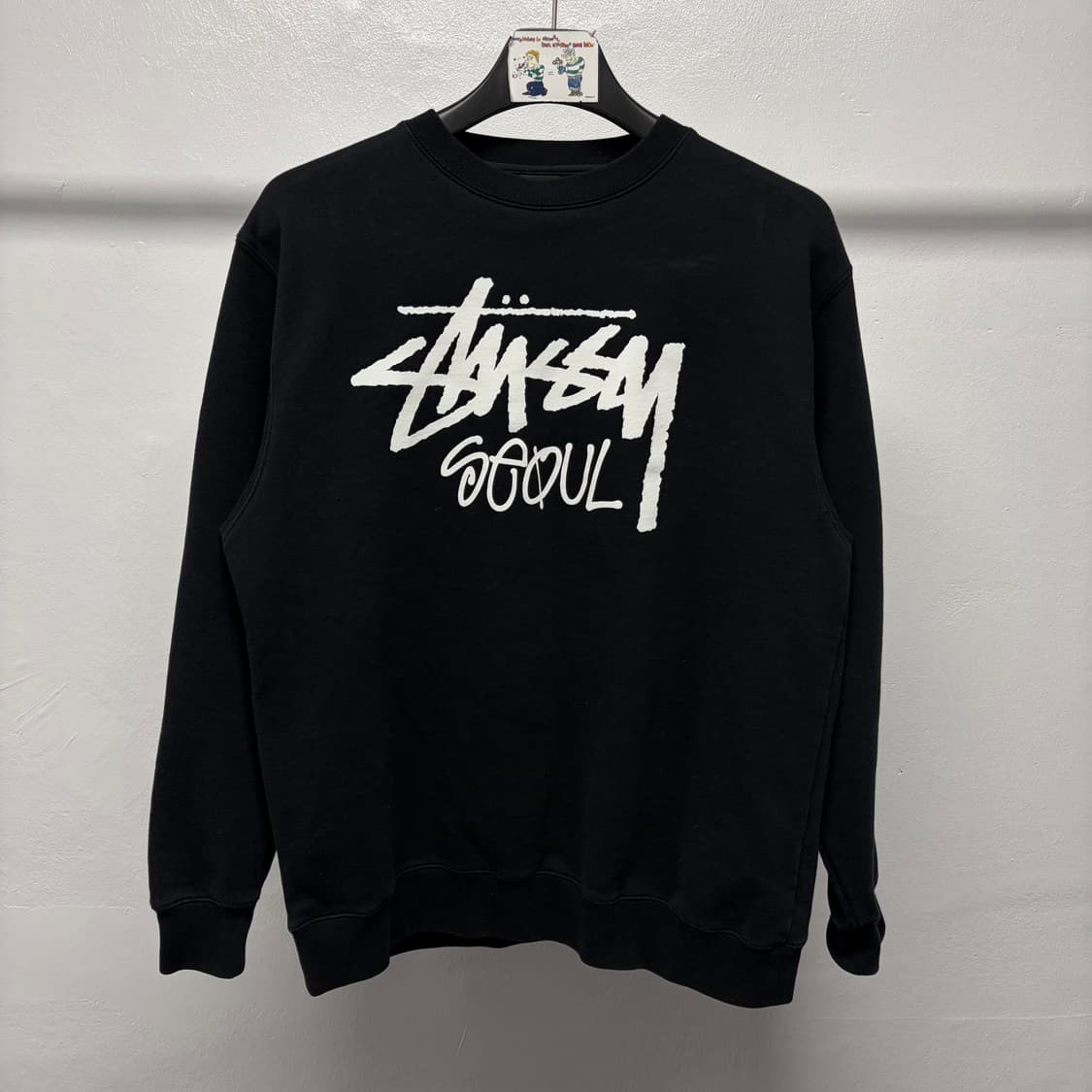 00S 스투시 서울 스탁로고 스웻셔츠 상품이미지1
