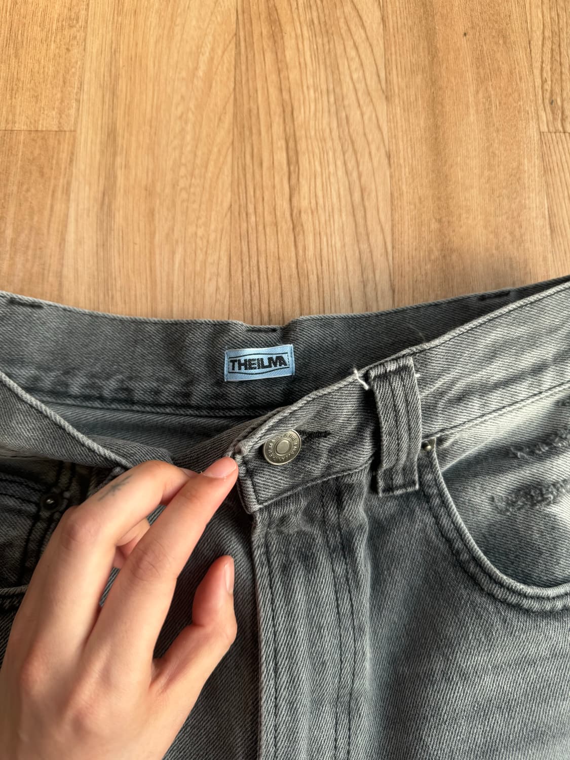 23SS Hara Damaged Denim Shorts  상품이미지2