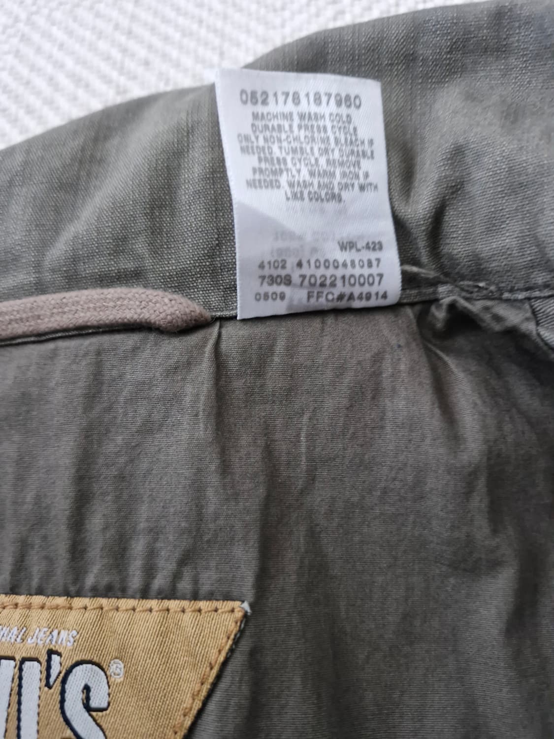 리바이스 밀리터리 쇼트 자켓  상품이미지8