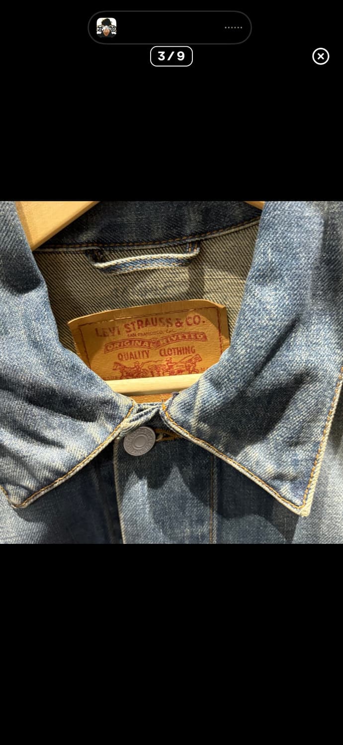 리바이스 데님 자켓 상품이미지3