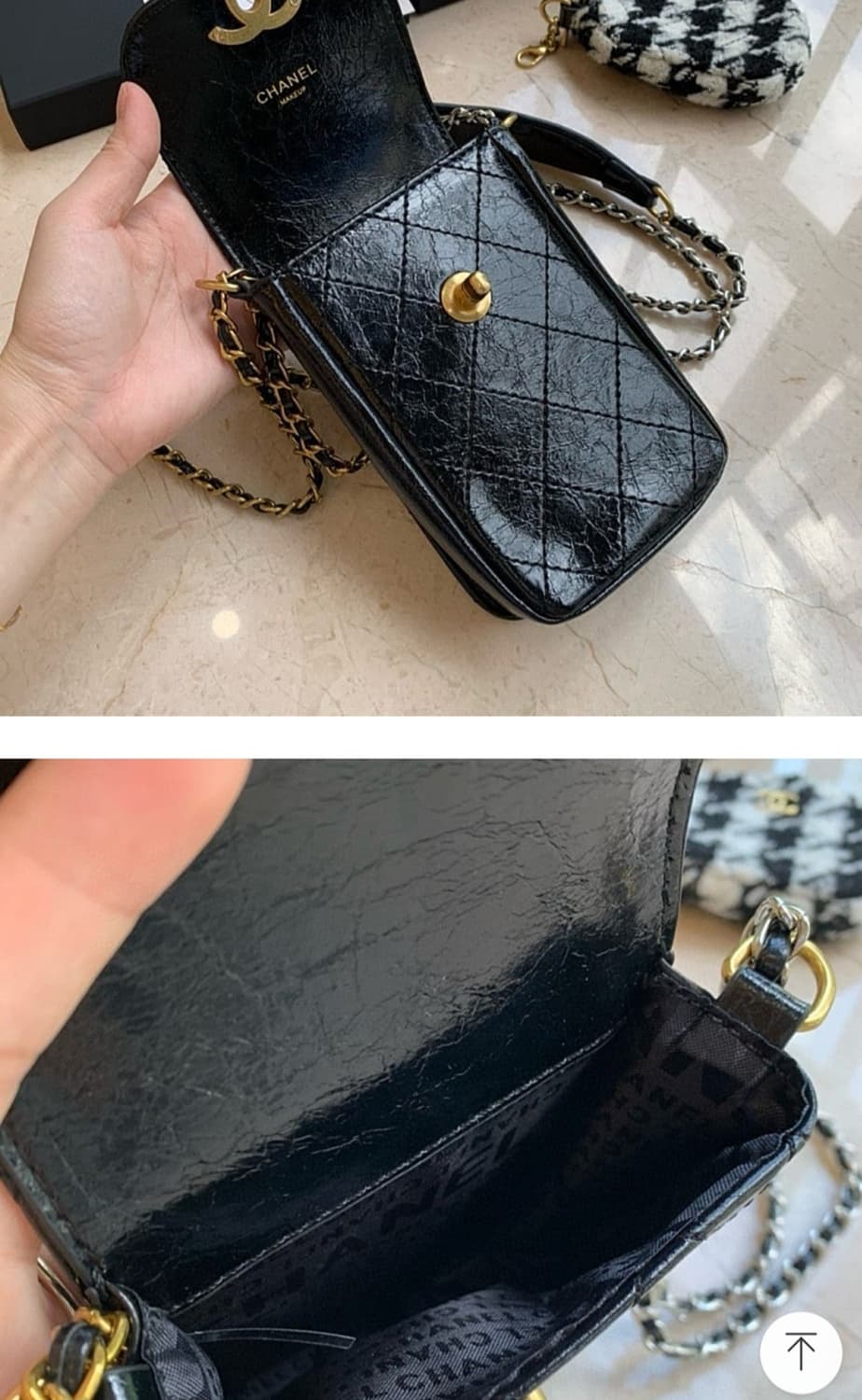 샤넬 핸드폰 파우치 2종세트 상품이미지5