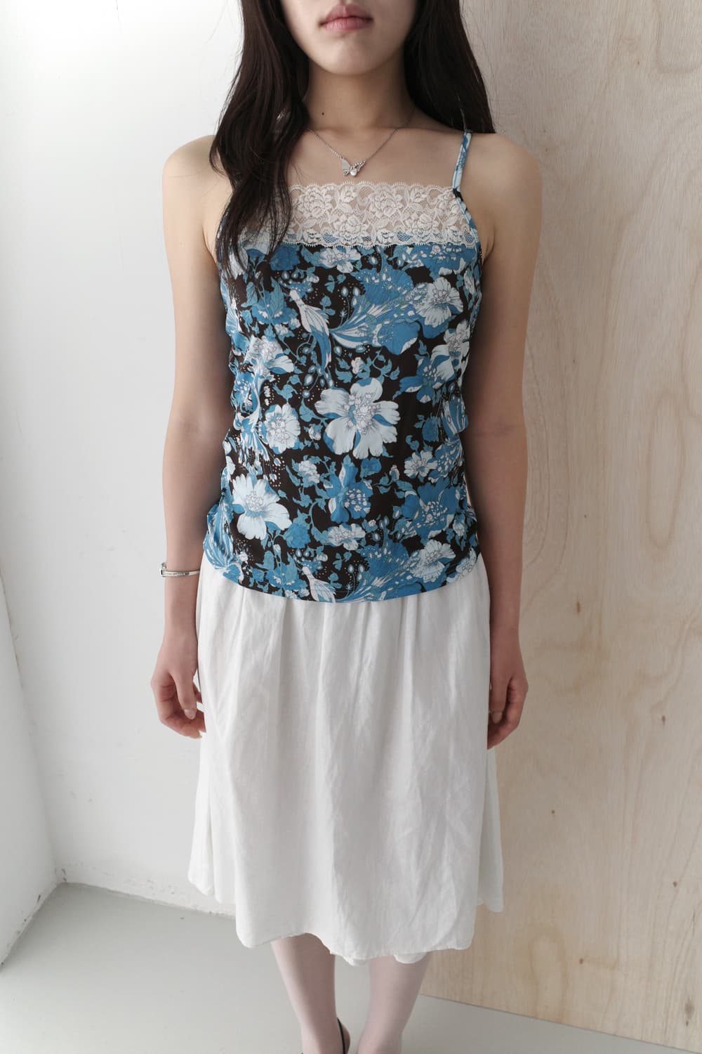 flower lace sleeveless 상품이미지4