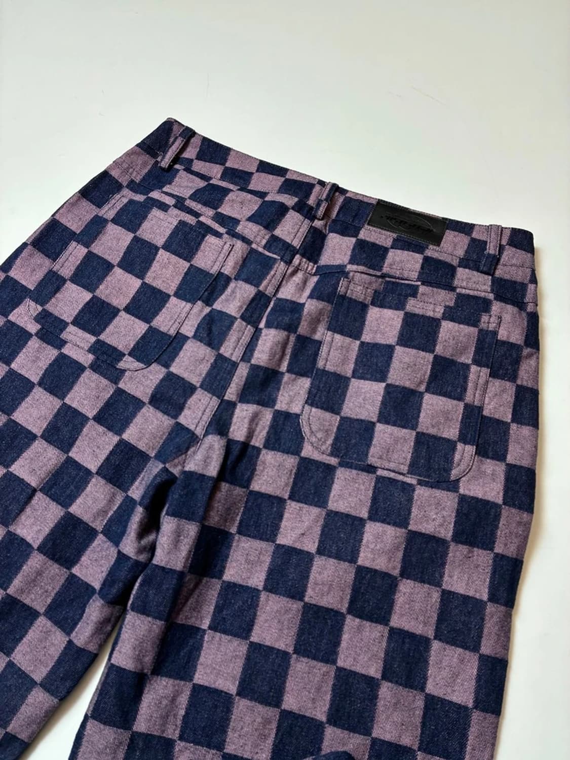 포스터걸 Poster Girl 체커보드 와이드 팬츠 PN8300 상품이미지5