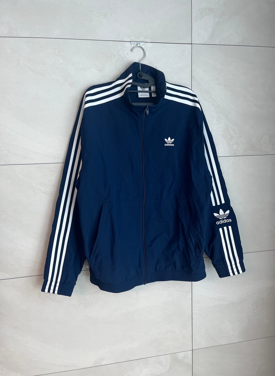 (2XL) 아디다스 파이어버드 바람막이 네이비 상품이미지2