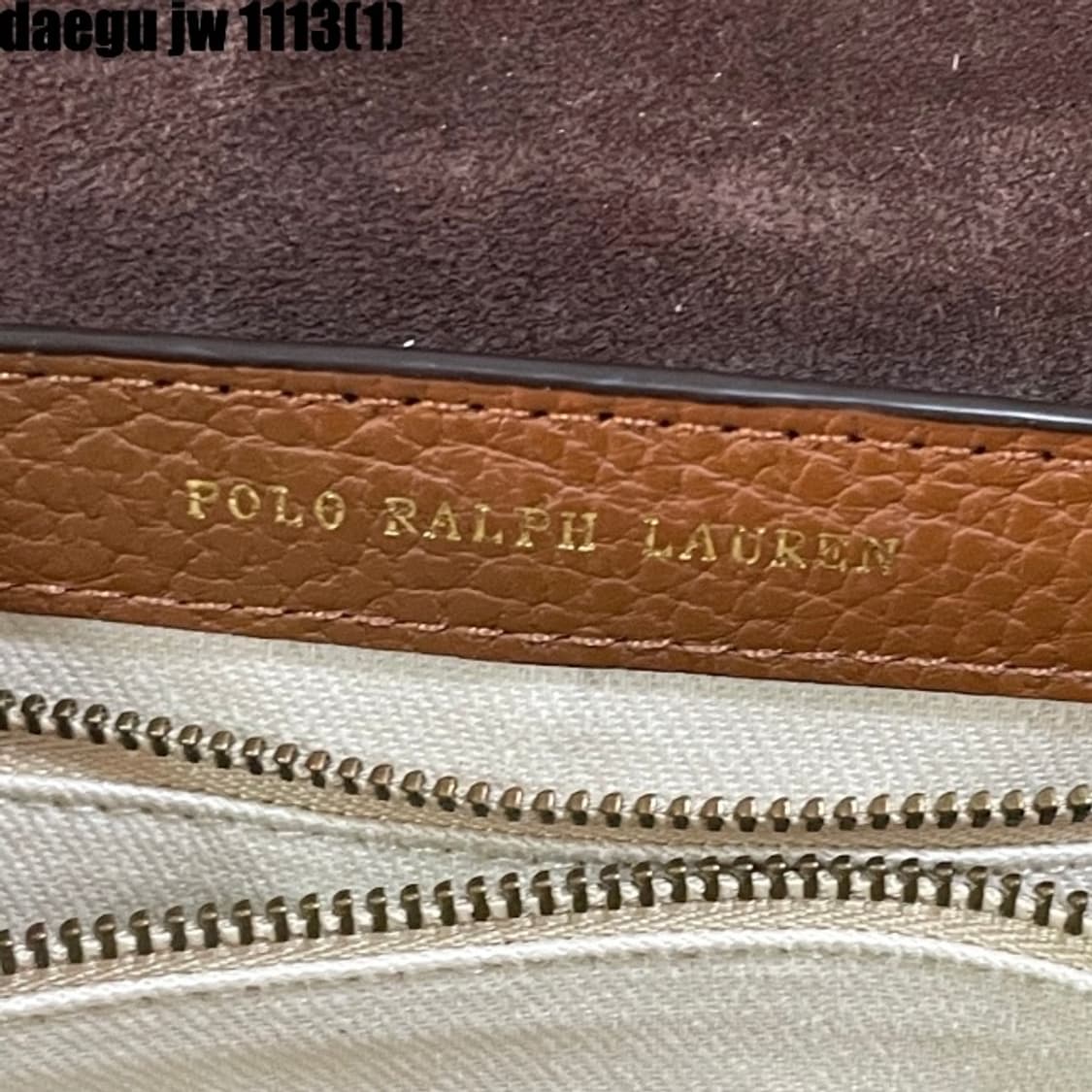 폴로 레더 크로스백 상품이미지7