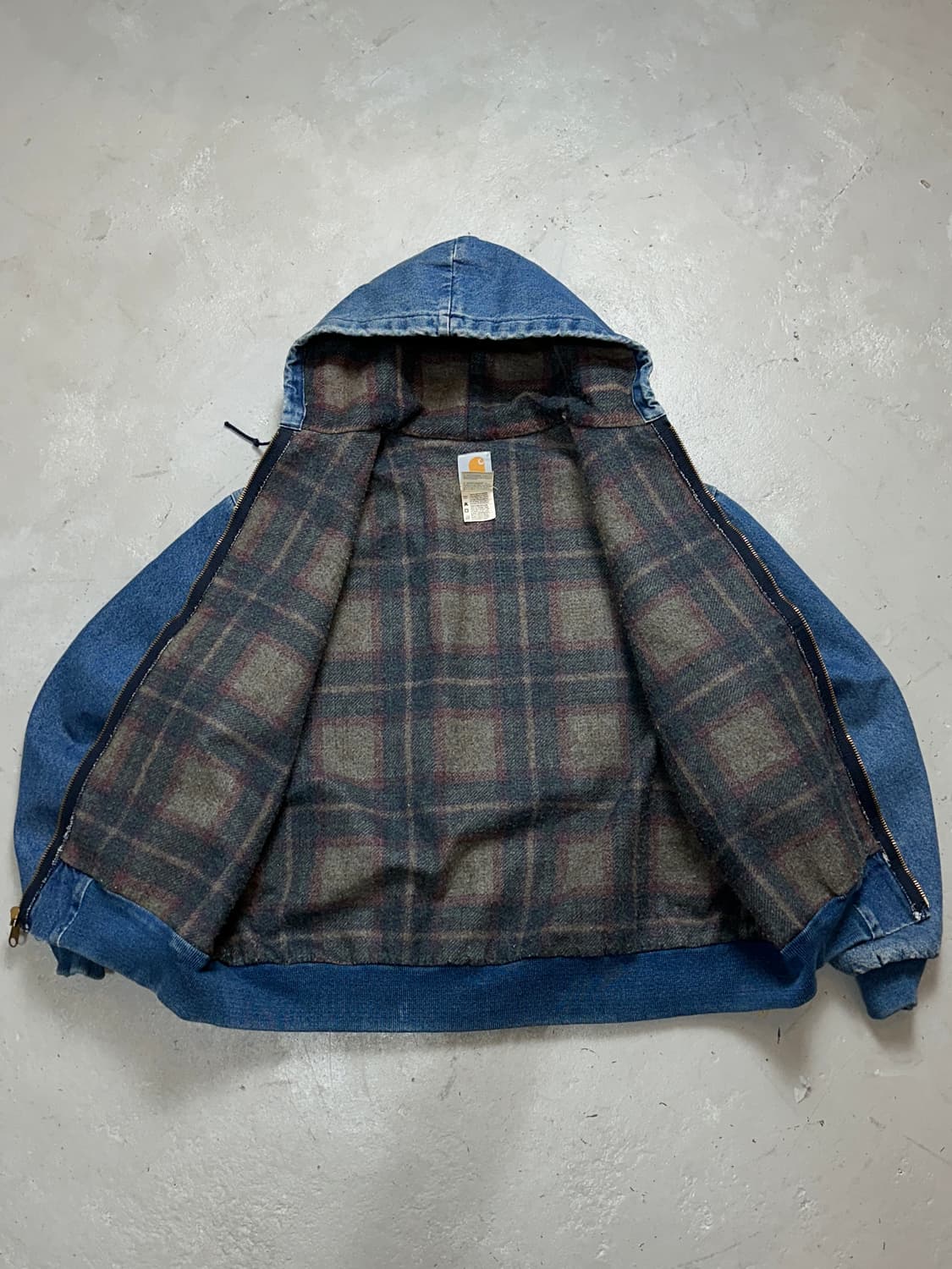 90’s OG 칼하트 J08DST 액티브 자켓 칼하트 데님 액티브 상품이미지6