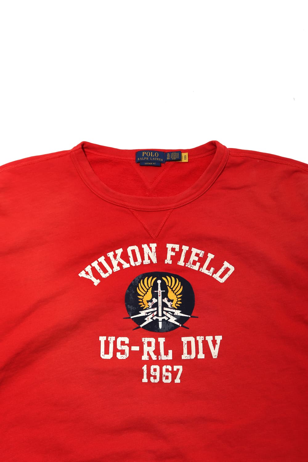 폴로 랄프 로렌 빈티지 핏 유콘필드 맨투맨 size XL 상품이미지3