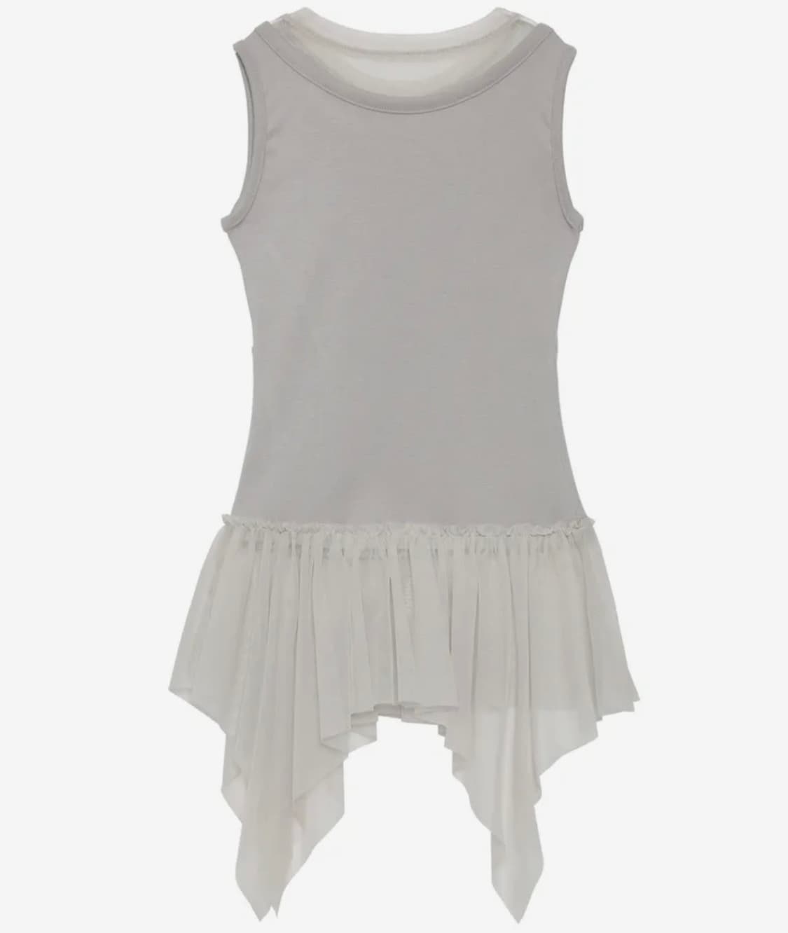 플레어업 Layered Lace Frill Sleeveless(gray) 상품이미지5