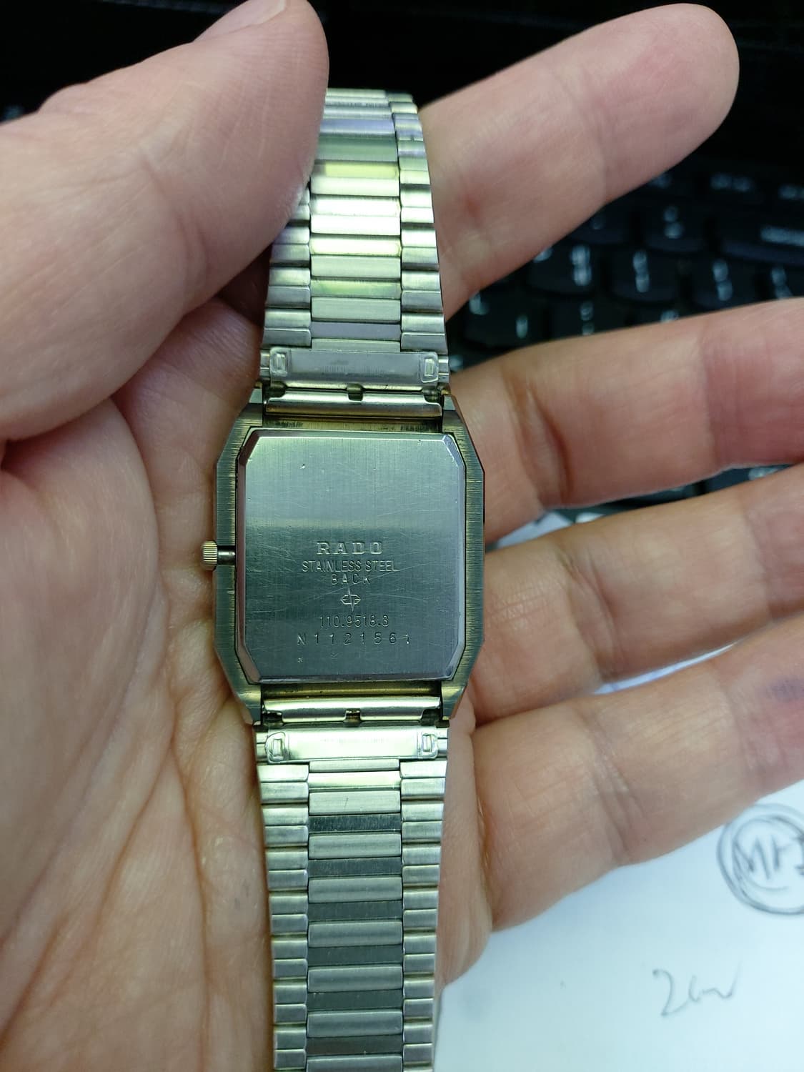 라도 빈티지 텅스텐 금장 시계  상품이미지3