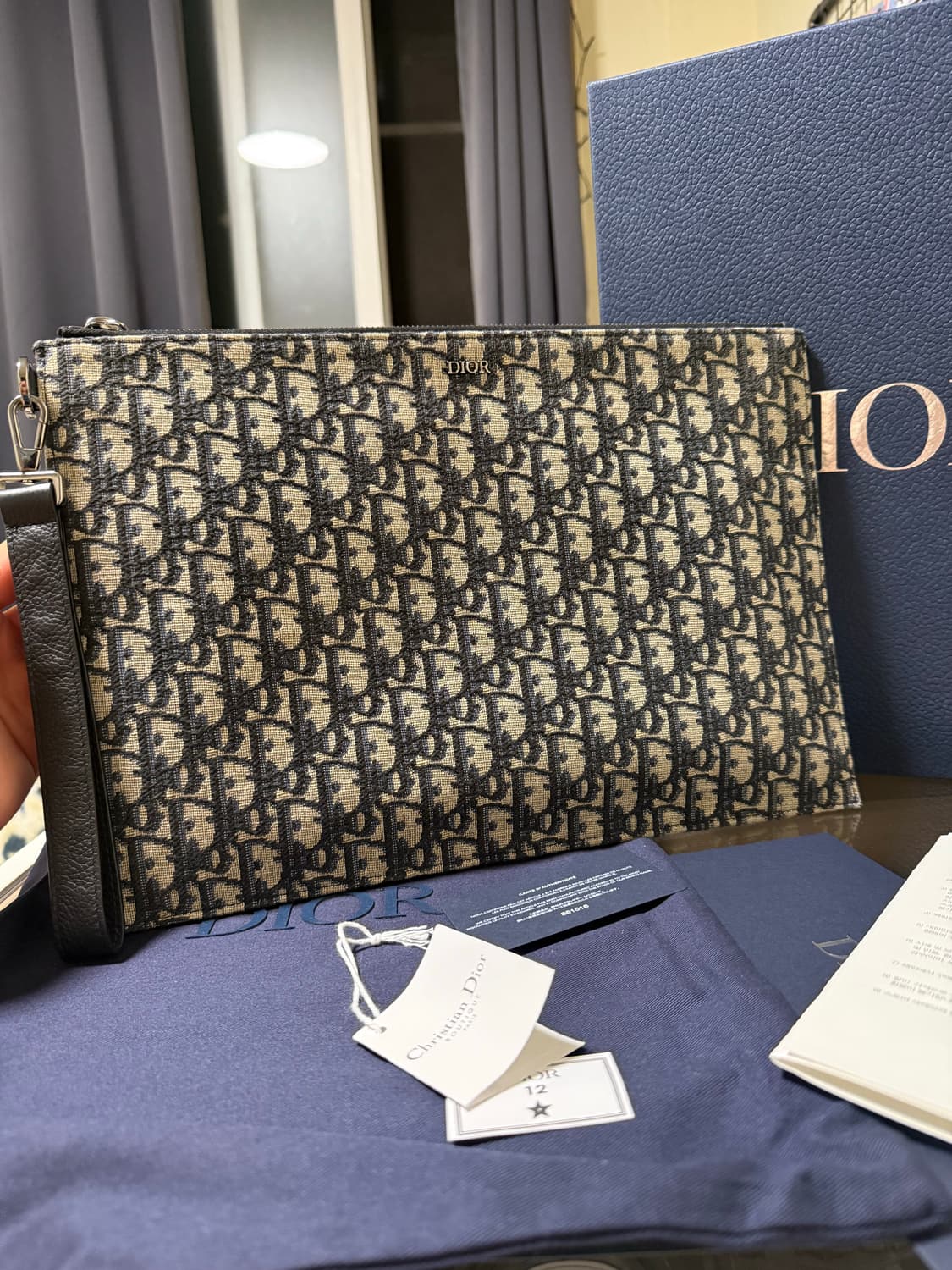 디올 오블리크 A4 클러치백 상품이미지2