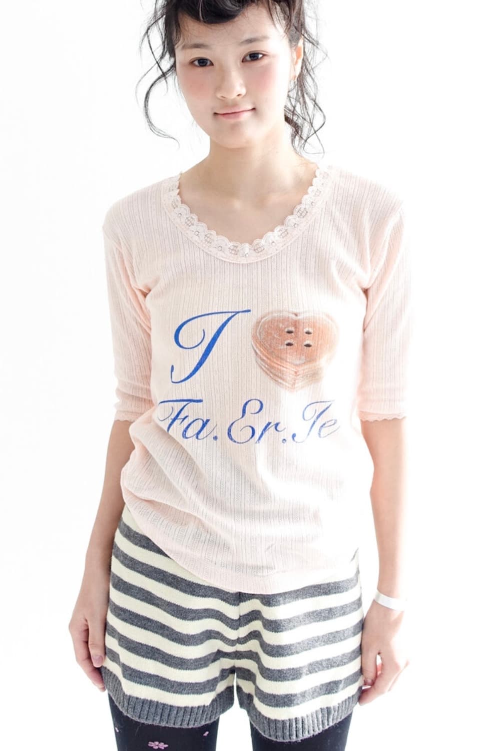 페어리 lace T-shirt  상품이미지1