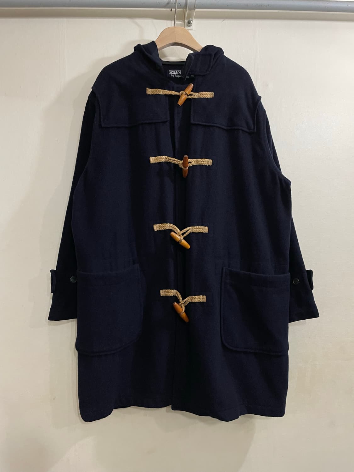90s 폴로 랄프로렌 네이비 더플 코트 상품이미지1