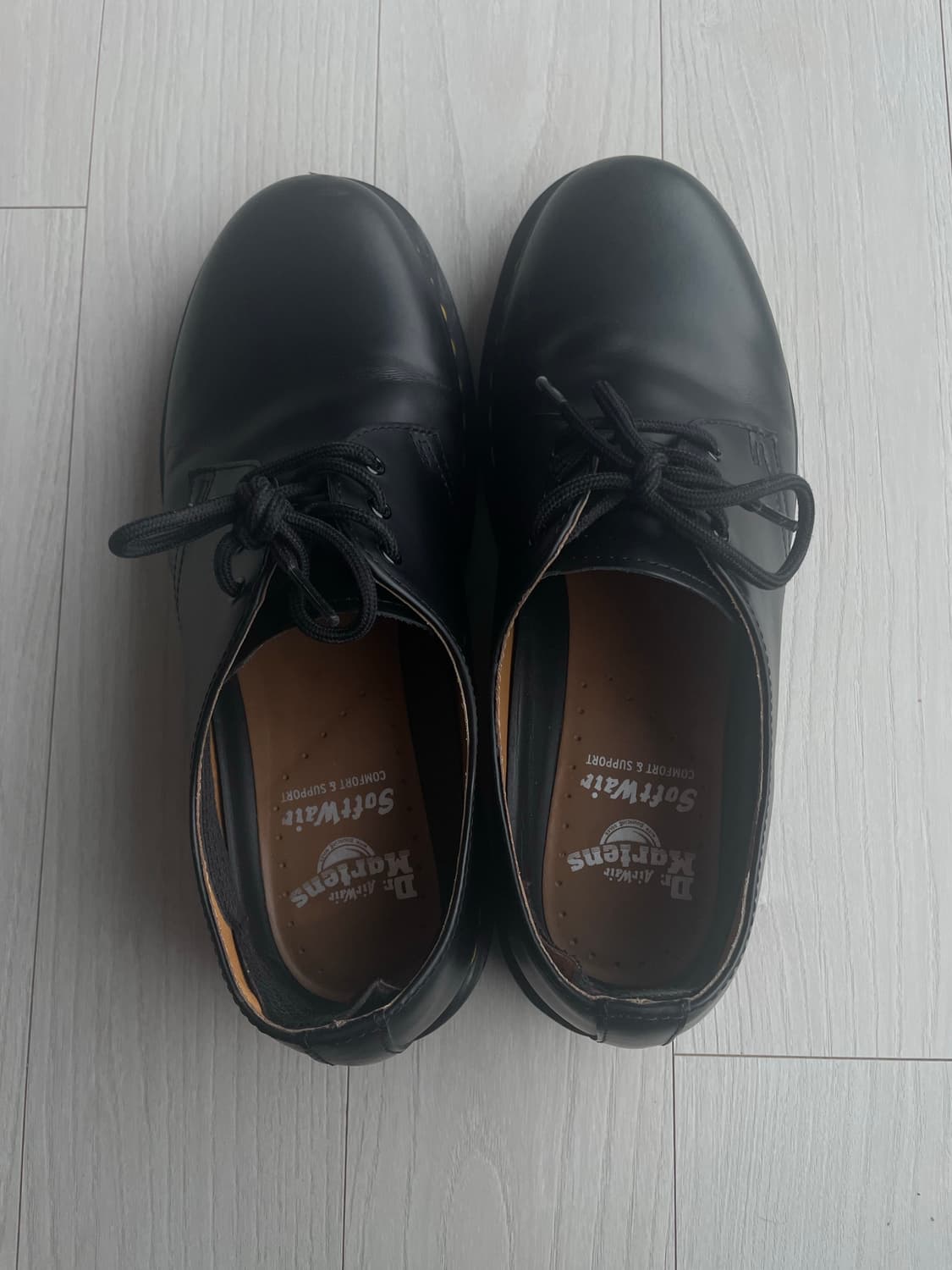 닥터마틴 1461 3홀 블랙 스무스 280 (전용 레더 인솔 포함) 상품이미지5