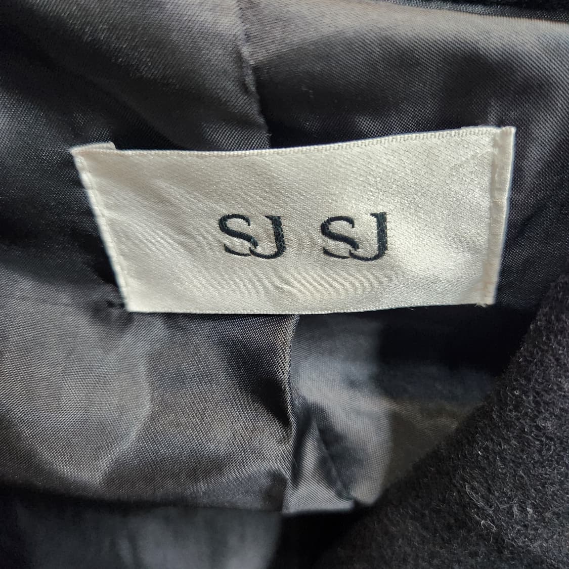 SJSJ 핸드메이드 원버튼 롱코트(모) M 상품이미지5