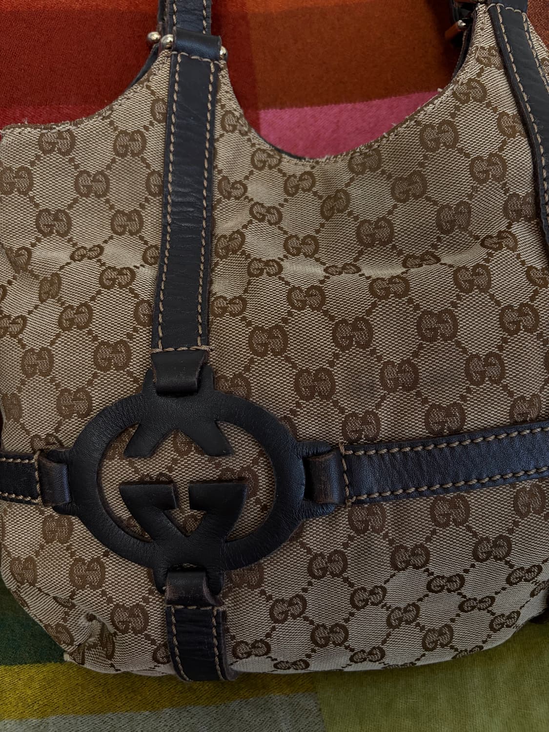 구찌 정품 올드 숄더백 상품이미지3