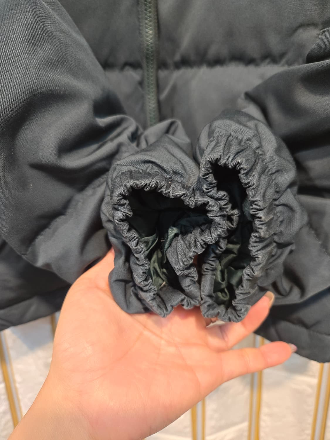 아디다스 오리털패딩 카키패딩 95 상품이미지4