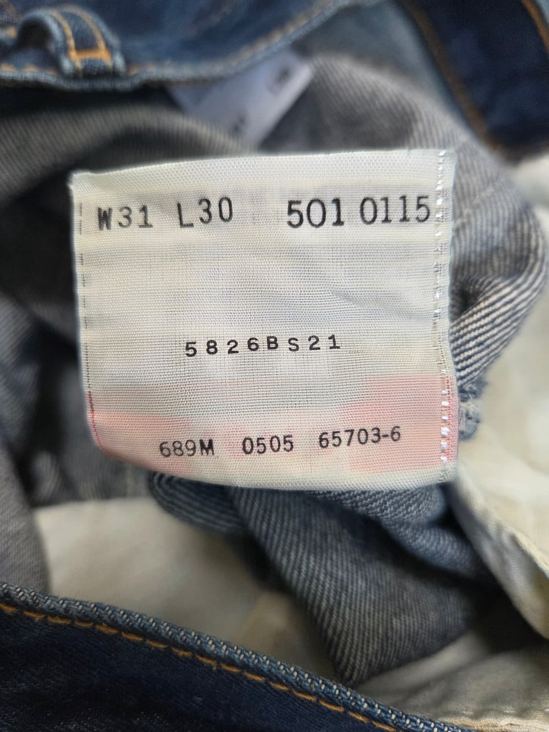 리바이스501  오리지날핏 2005 상품이미지7