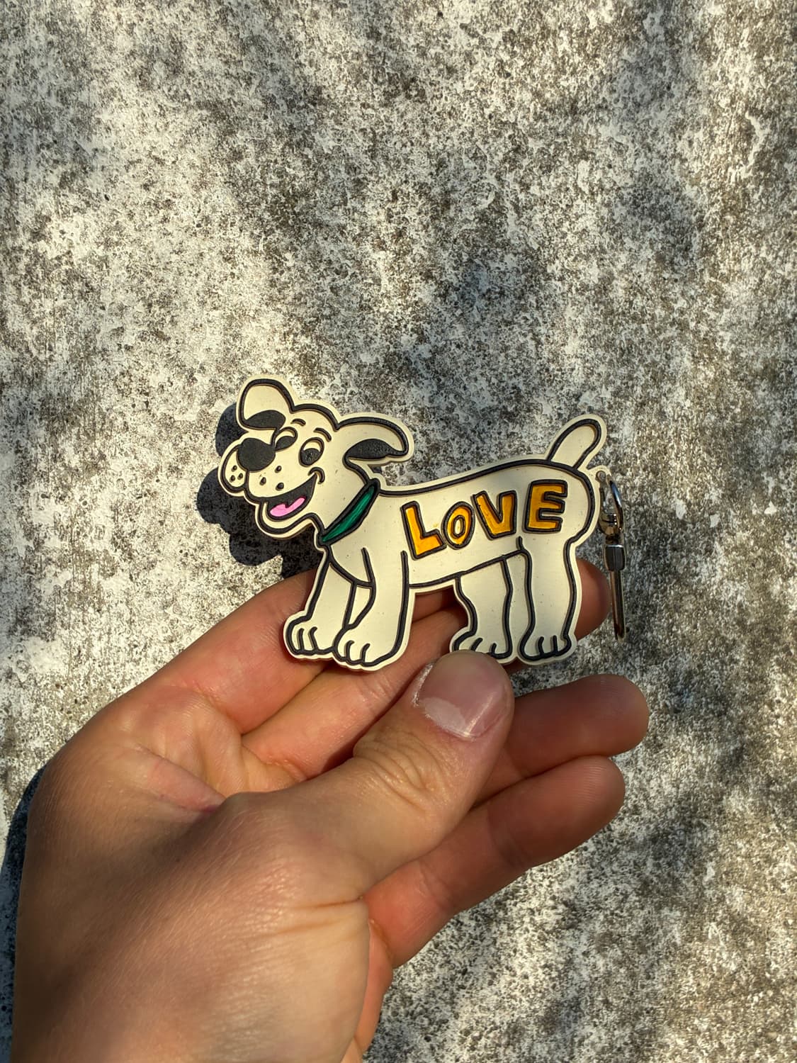 강아지 일러스트 키링 상품이미지1