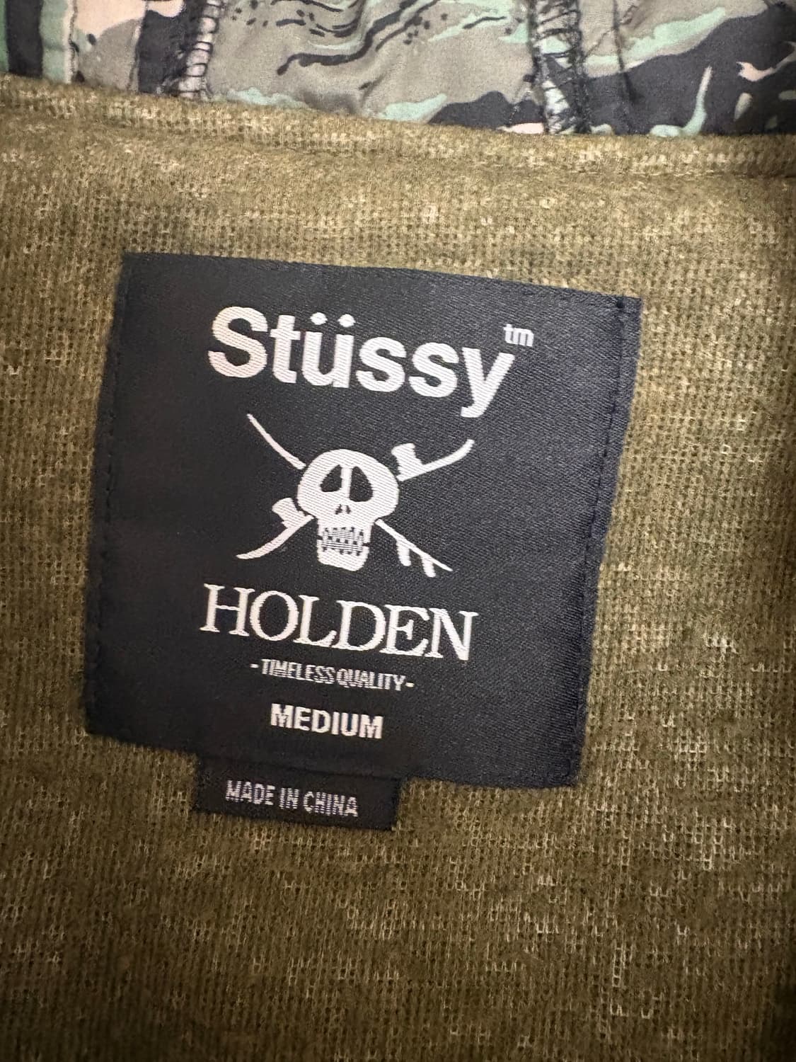 스투시x홀든 리얼트리 플리스 상품이미지2