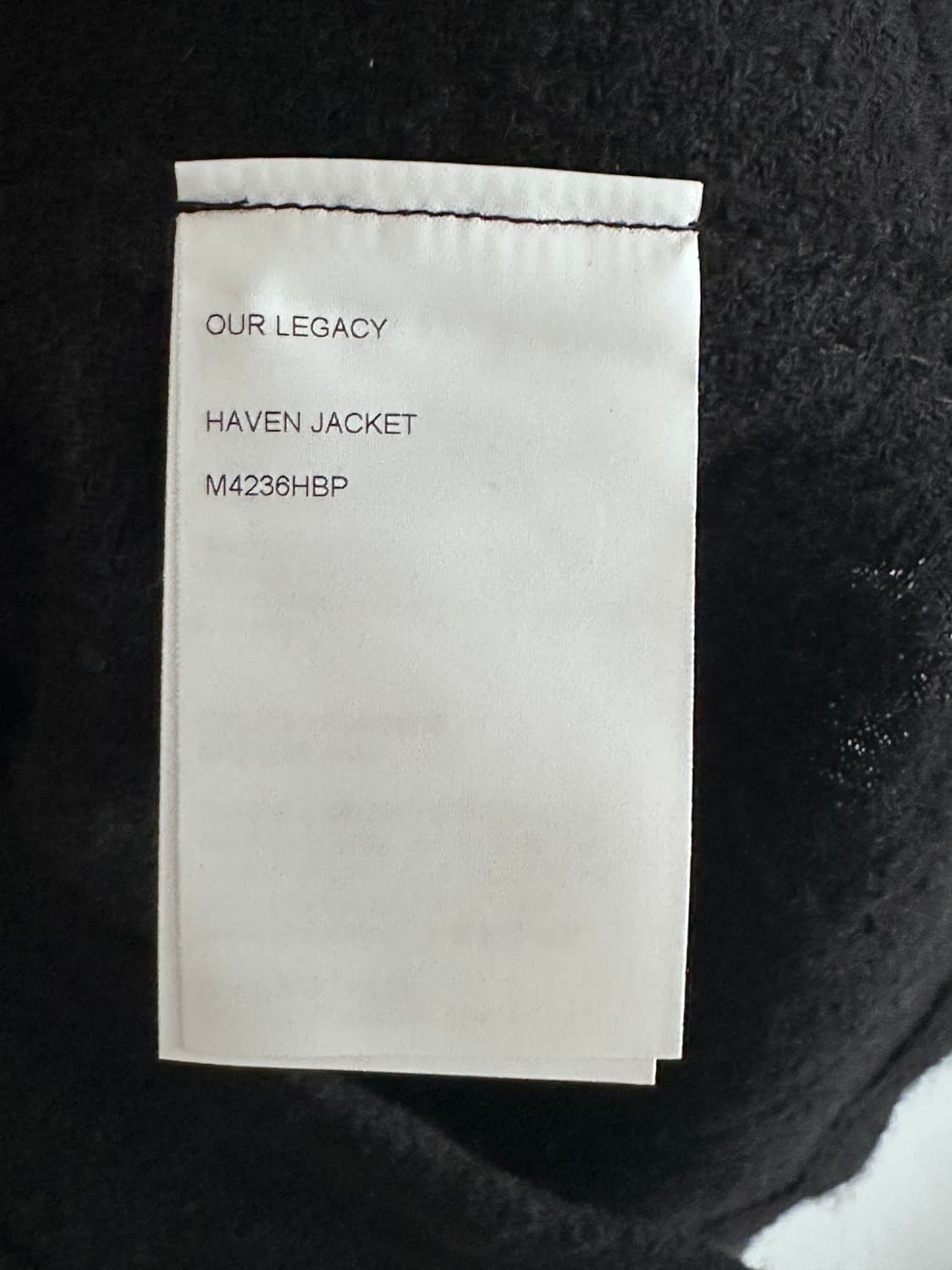 [48] 아워레가시 헤이븐 자켓 블랙 팬코우 체크 M4236HBP 상품이미지4