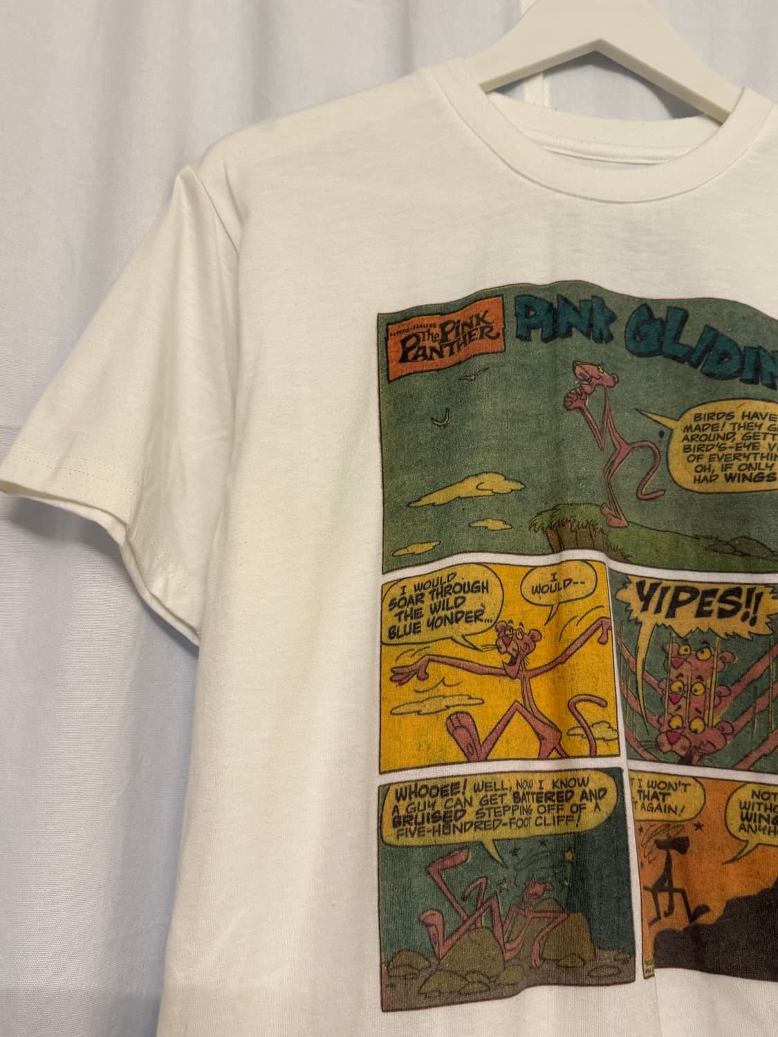 핑크팬서 카툰 오리지널 빈티지 티셔츠 상품이미지3