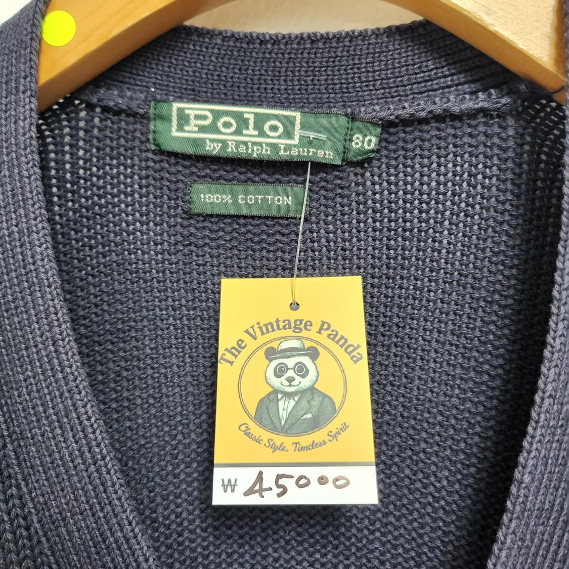 [80] 폴로 오버핏 가디건 상품이미지3