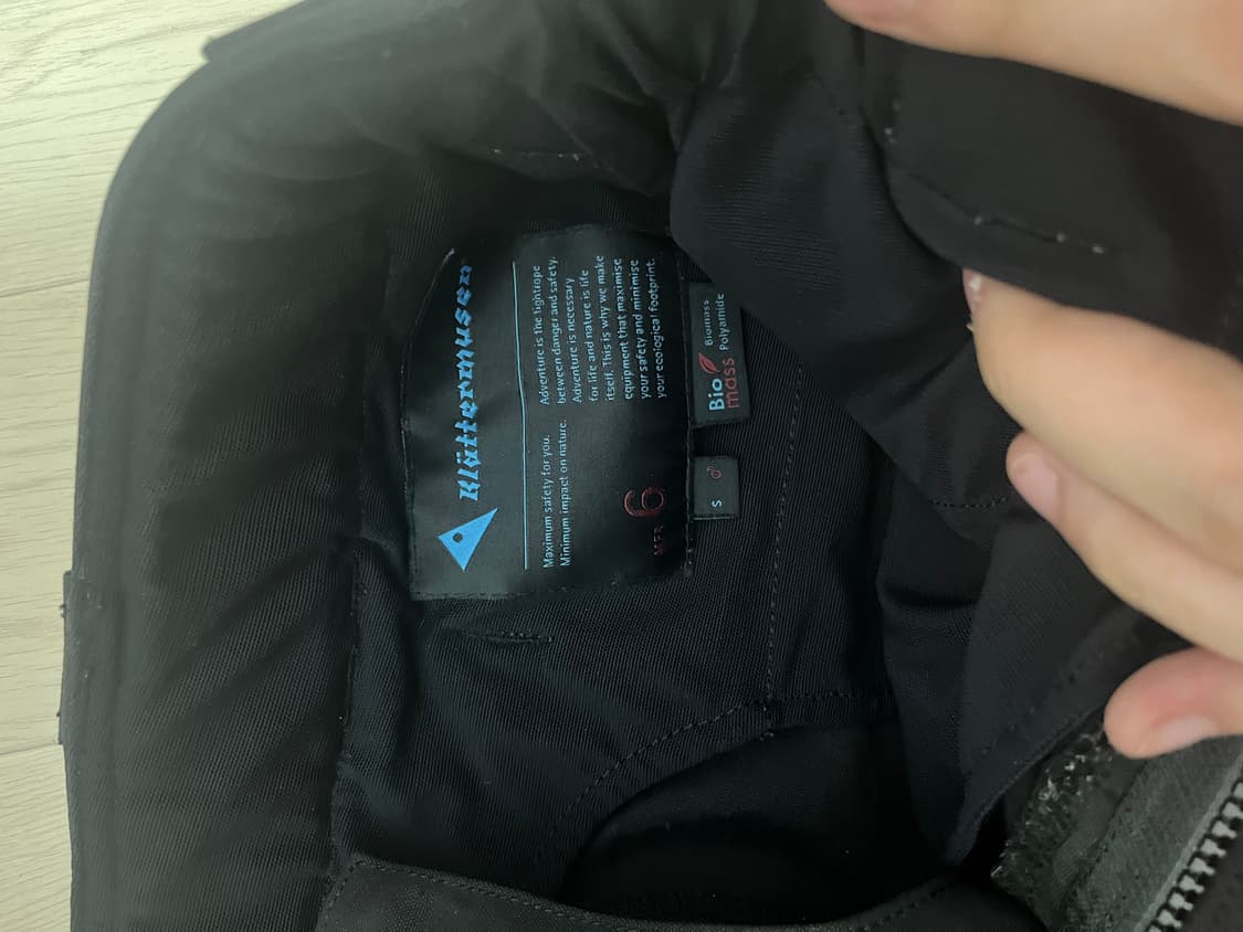 클라터뮤젠 팬츠 블랙 상품이미지2