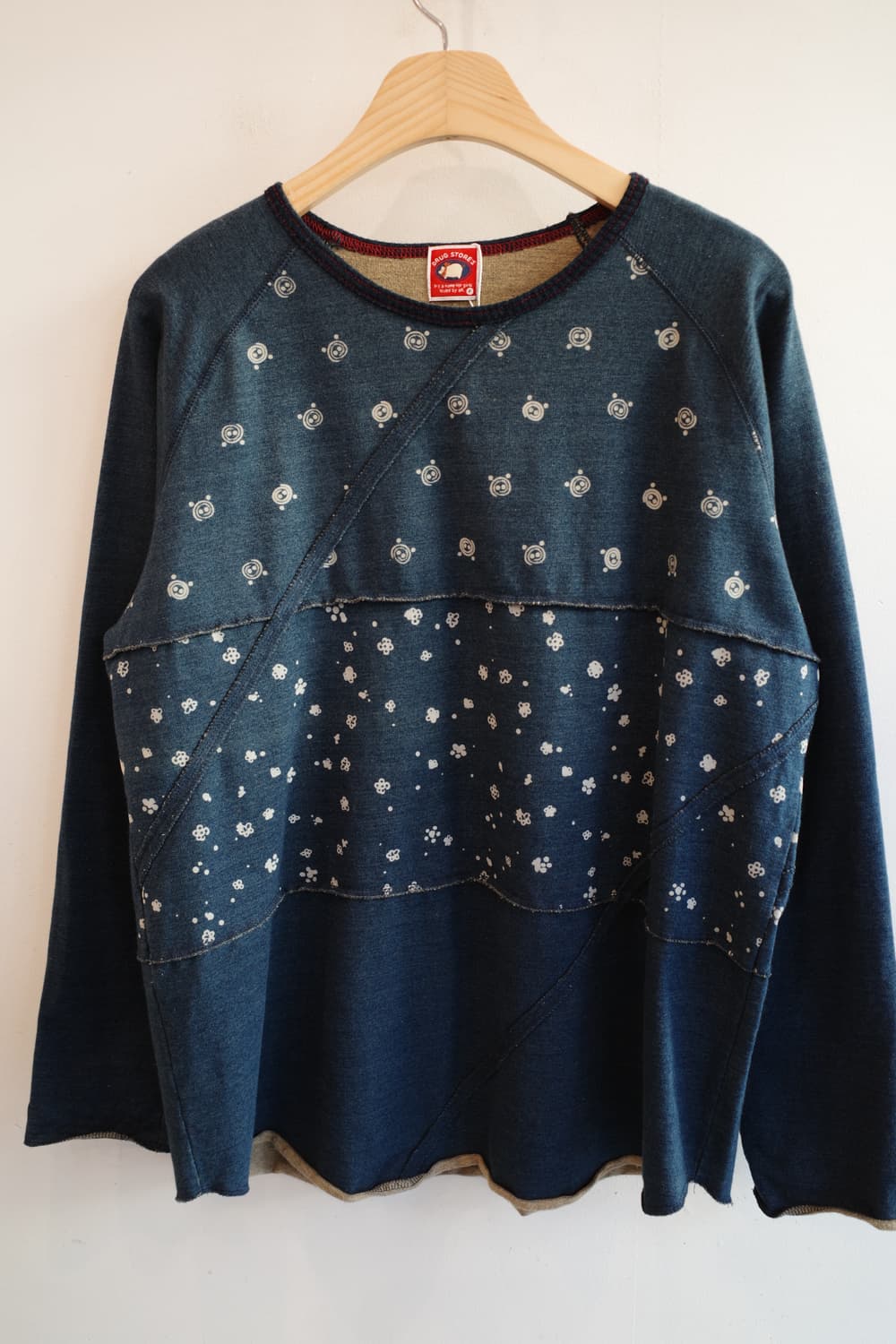 DRUG STORES 패치워크 롱슬리브 상품이미지2