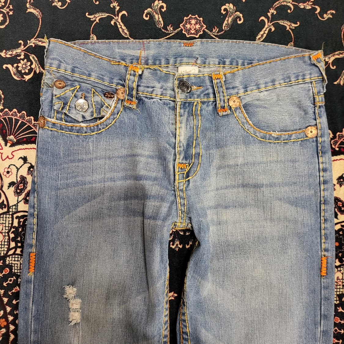 트루릴리젼 청바지 (35) made in USA 상품이미지2