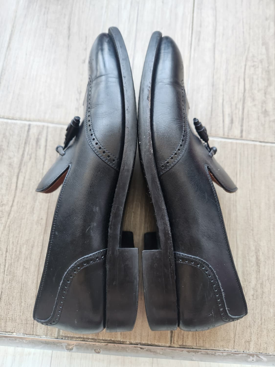 일본 스카치그레인 T0113 태슬로퍼 윙팁 (245) 발볼EEE 상품이미지5