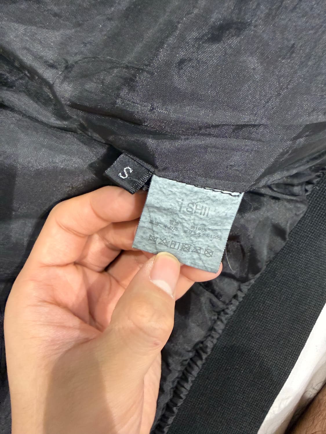 [S] ISHLL 클롭맨 봄버 상품이미지5