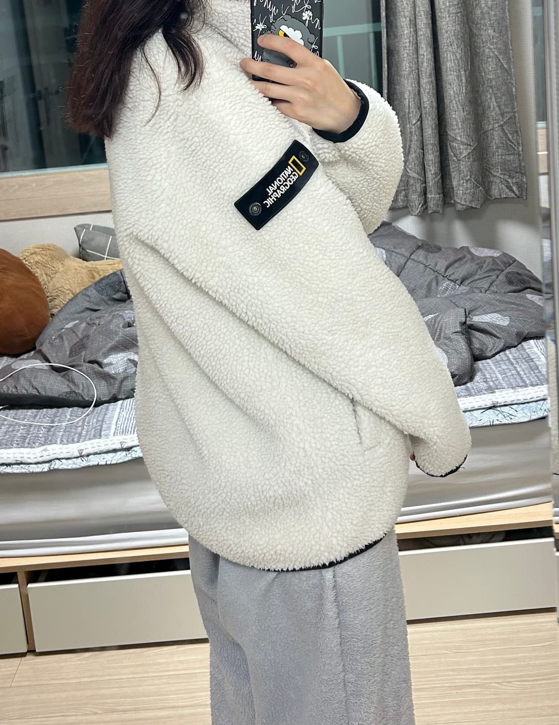내셔널지오그래픽 양털 플리스 M 상품이미지7