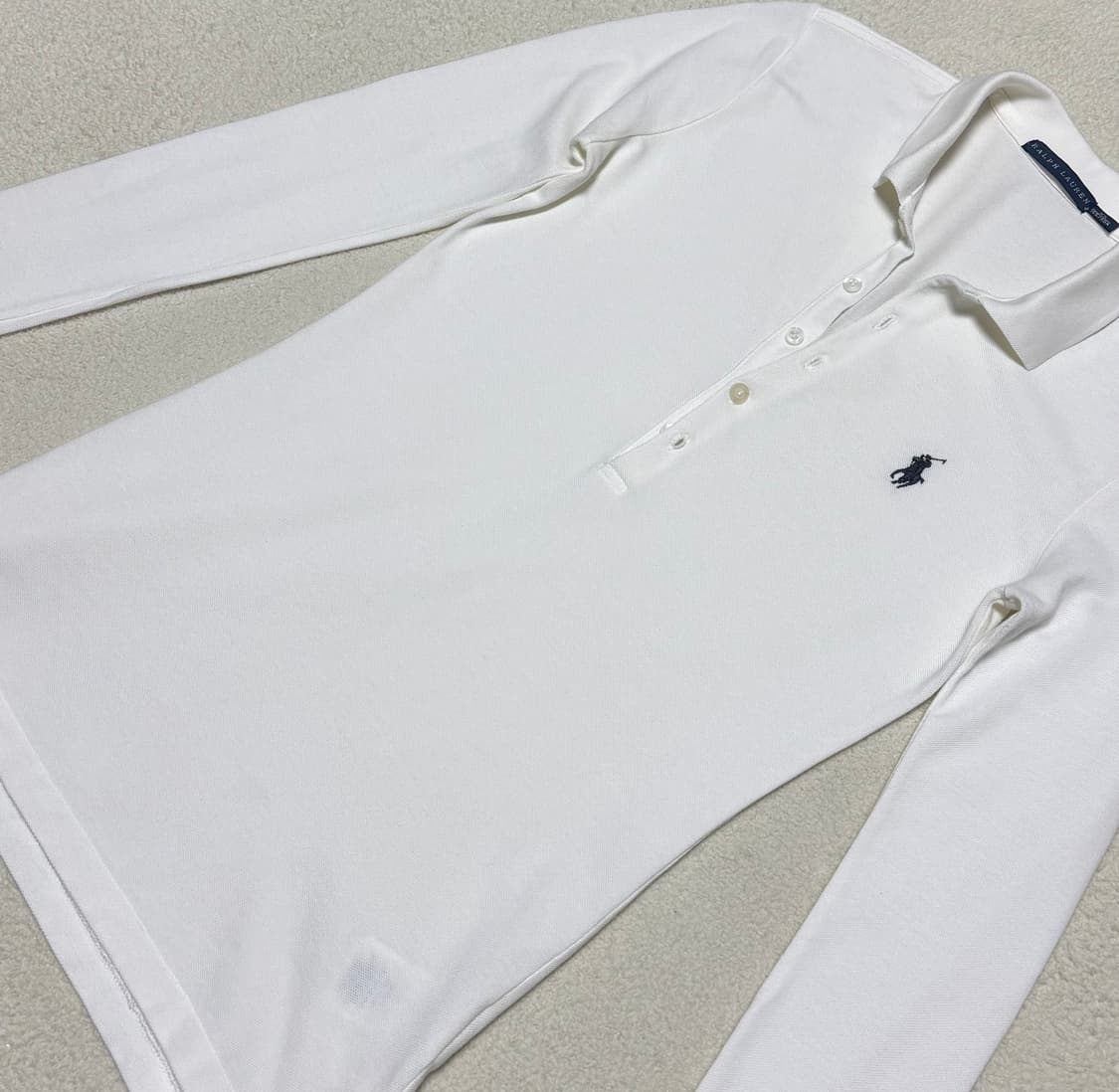 폴로 랄프로렌 화이트 긴팔 상품이미지3