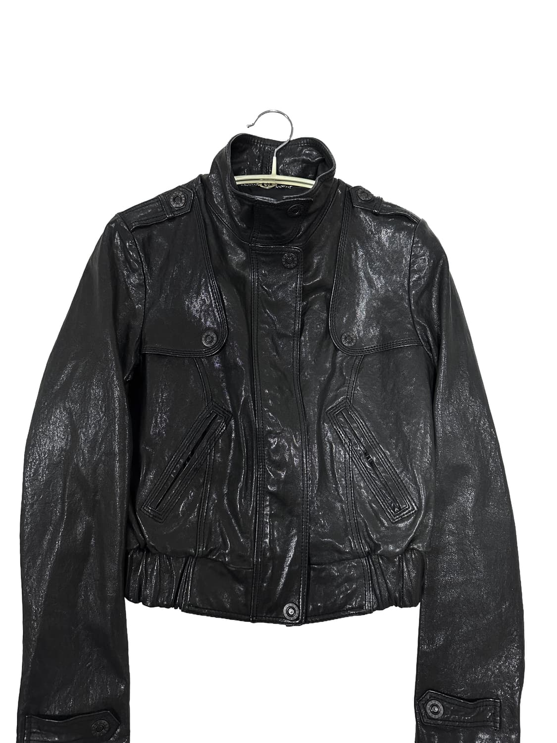 Guess 양가죽 빈티지 숏 자켓 상품이미지1