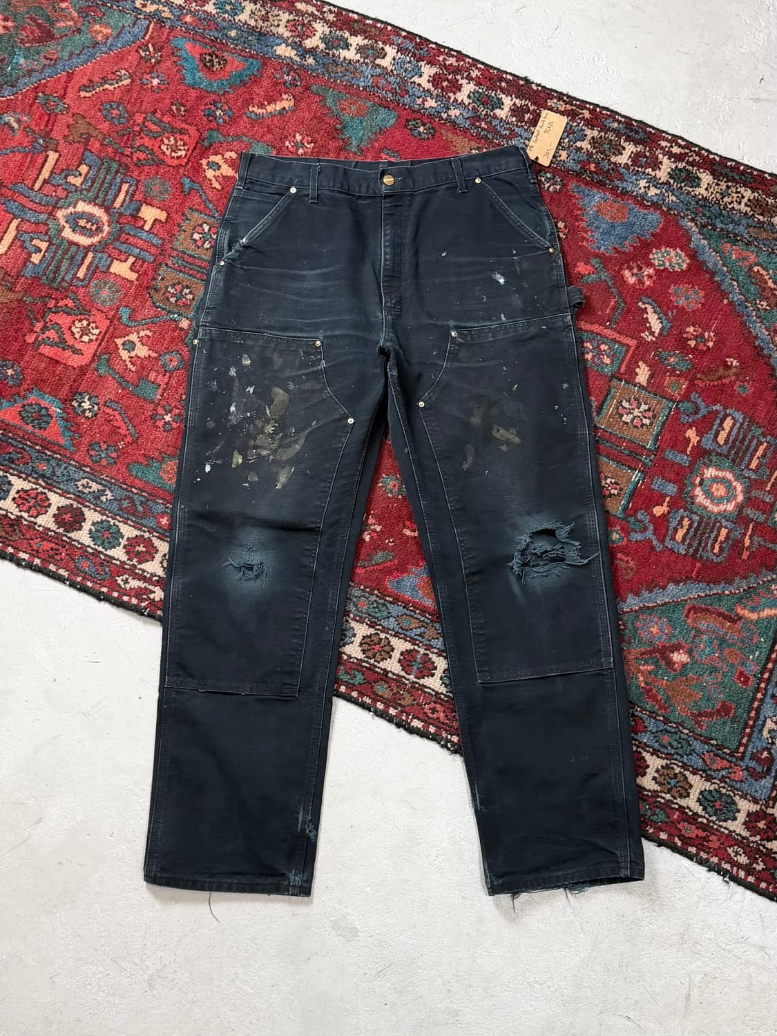 OG USA Made 칼하트 B01 더블니 팬츠 칼하트 썩블니 상품이미지1